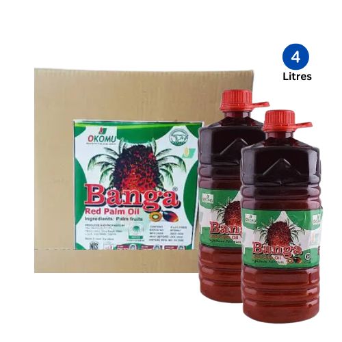 Okomu Banga Red Palm Oil- 4ltrs